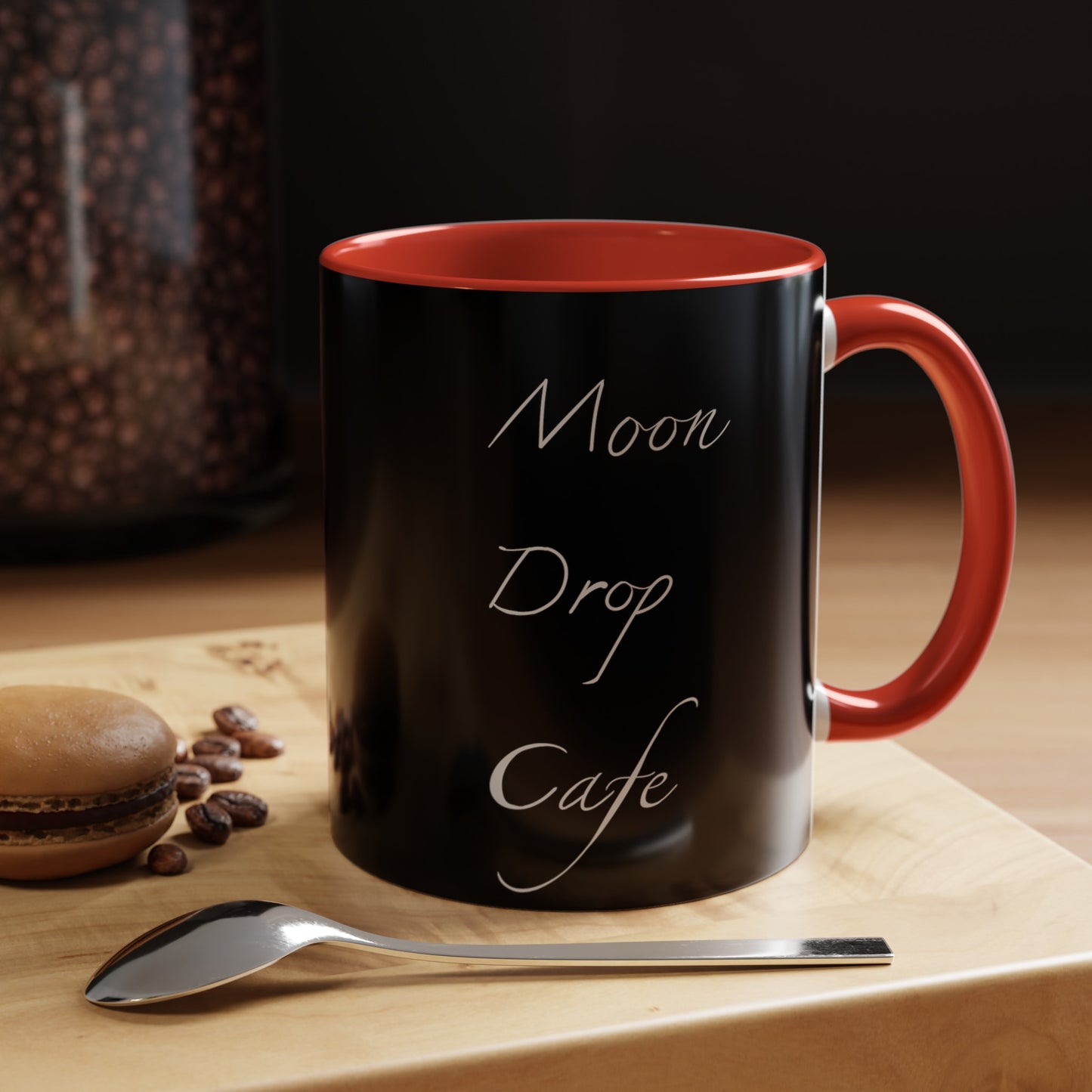 Moon Drop Logo- Nebula Ceramic Mug
