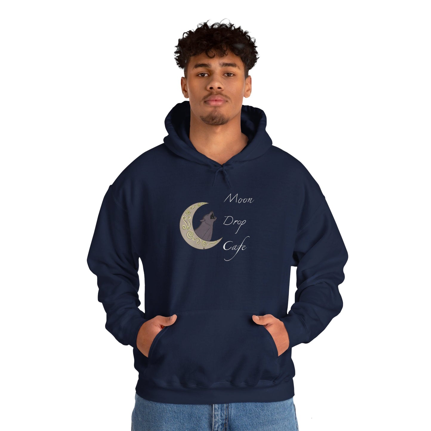 Moon Drop Cafe Hooded Sweatshirt