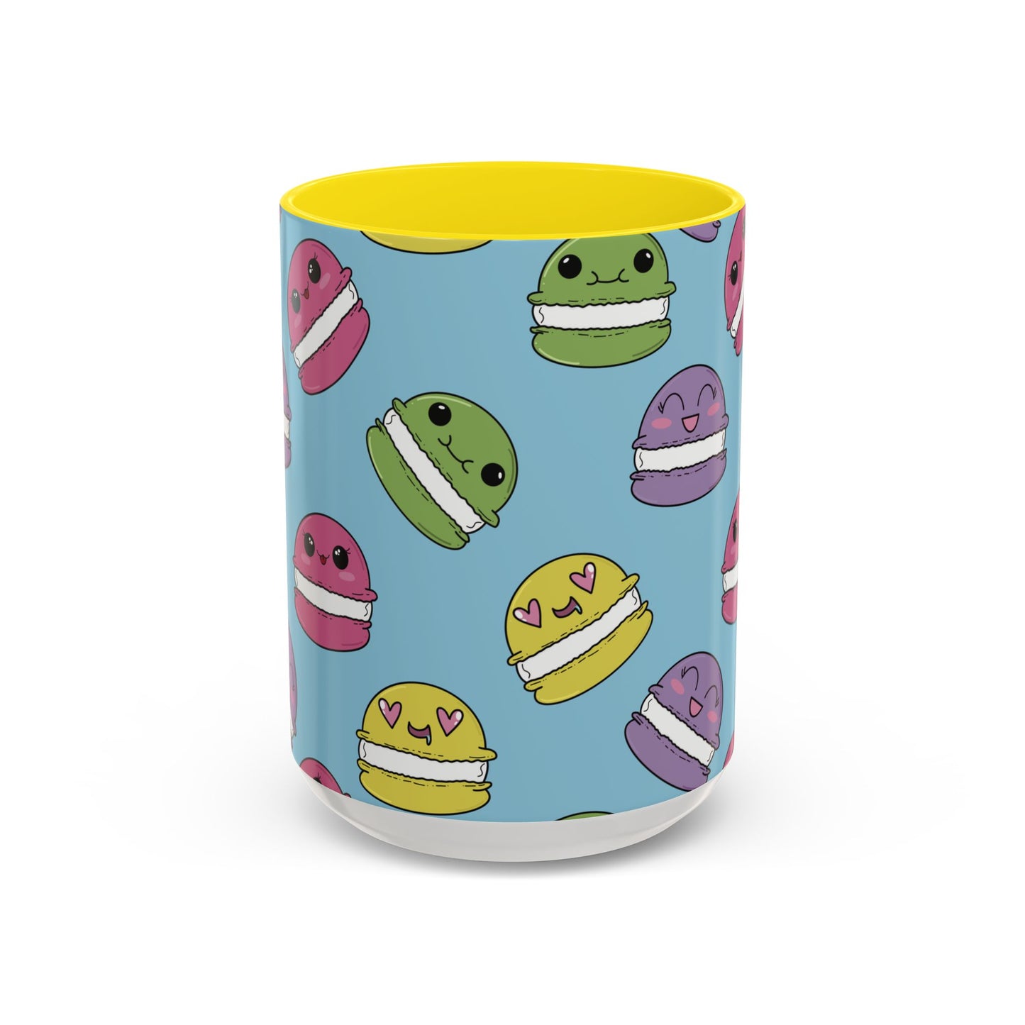 Macaron Pattern Ceramic Mug