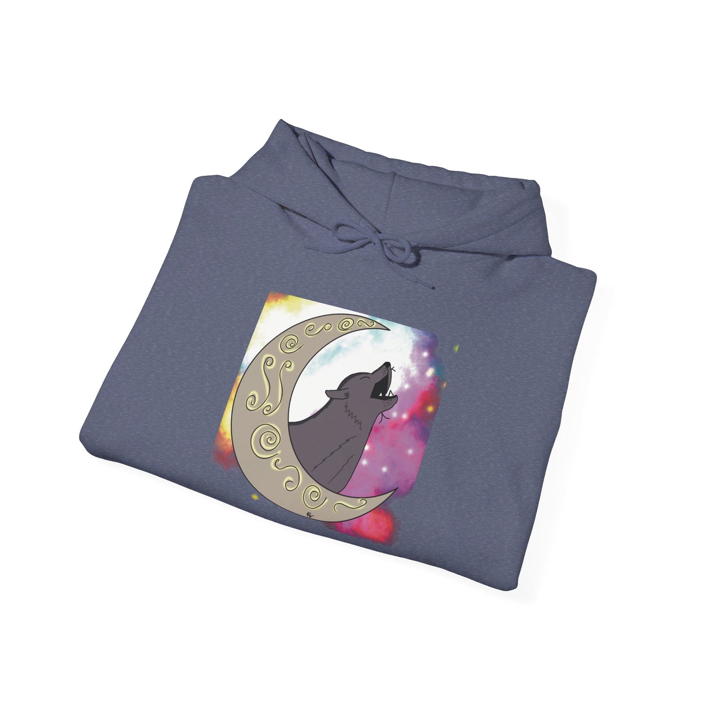 Moon Drop Cafe Hooded Sweatshirt - Nebula