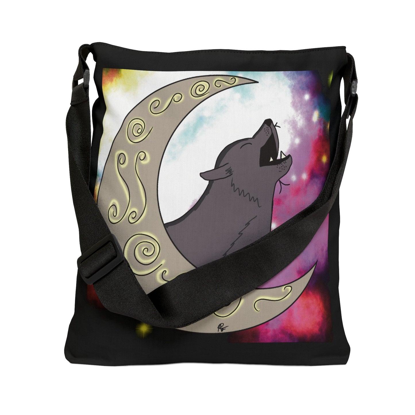 Moon Drop Cafe Adjustable Tote Bag