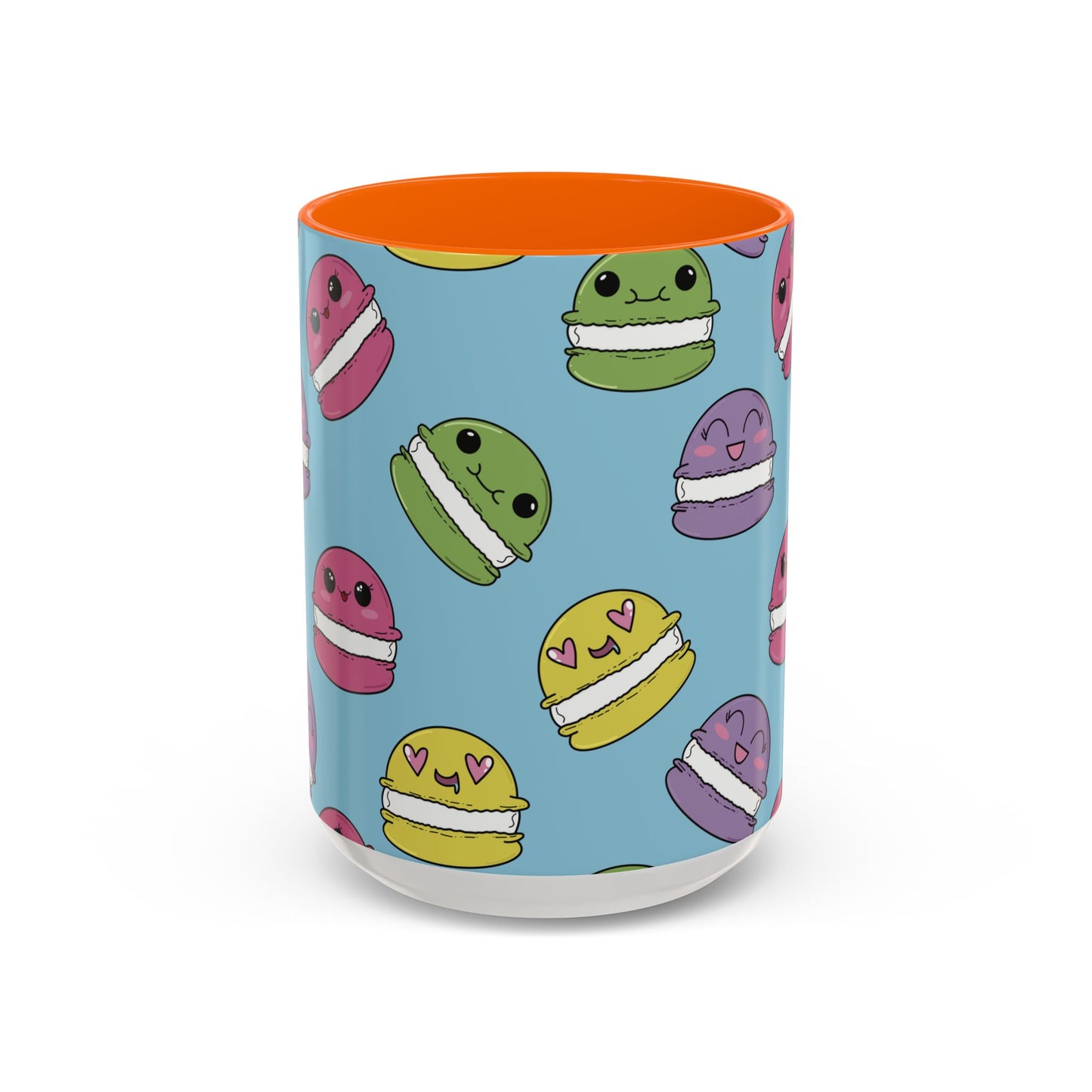 Macaron Pattern Ceramic Mug
