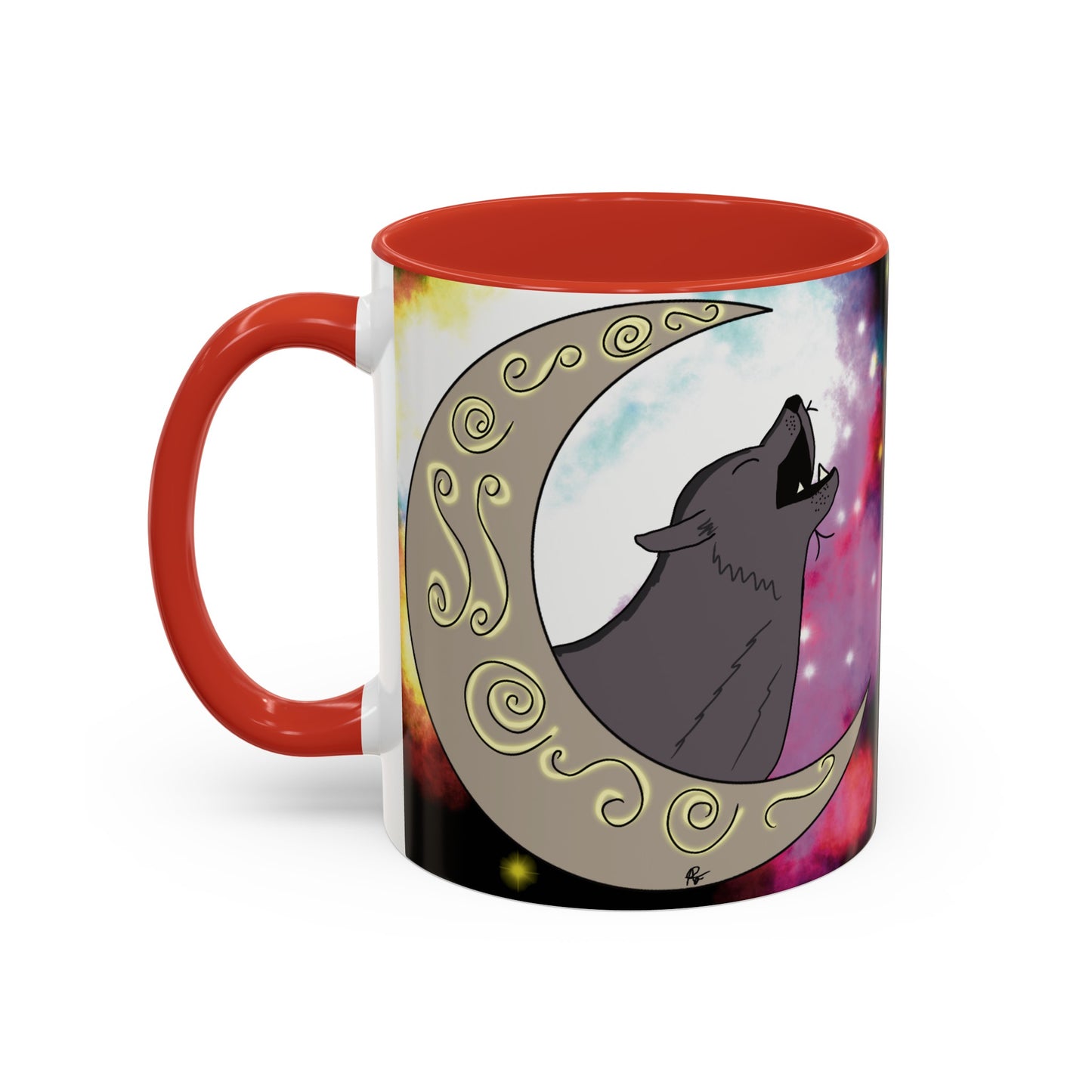 Moon Drop Logo- Nebula Ceramic Mug