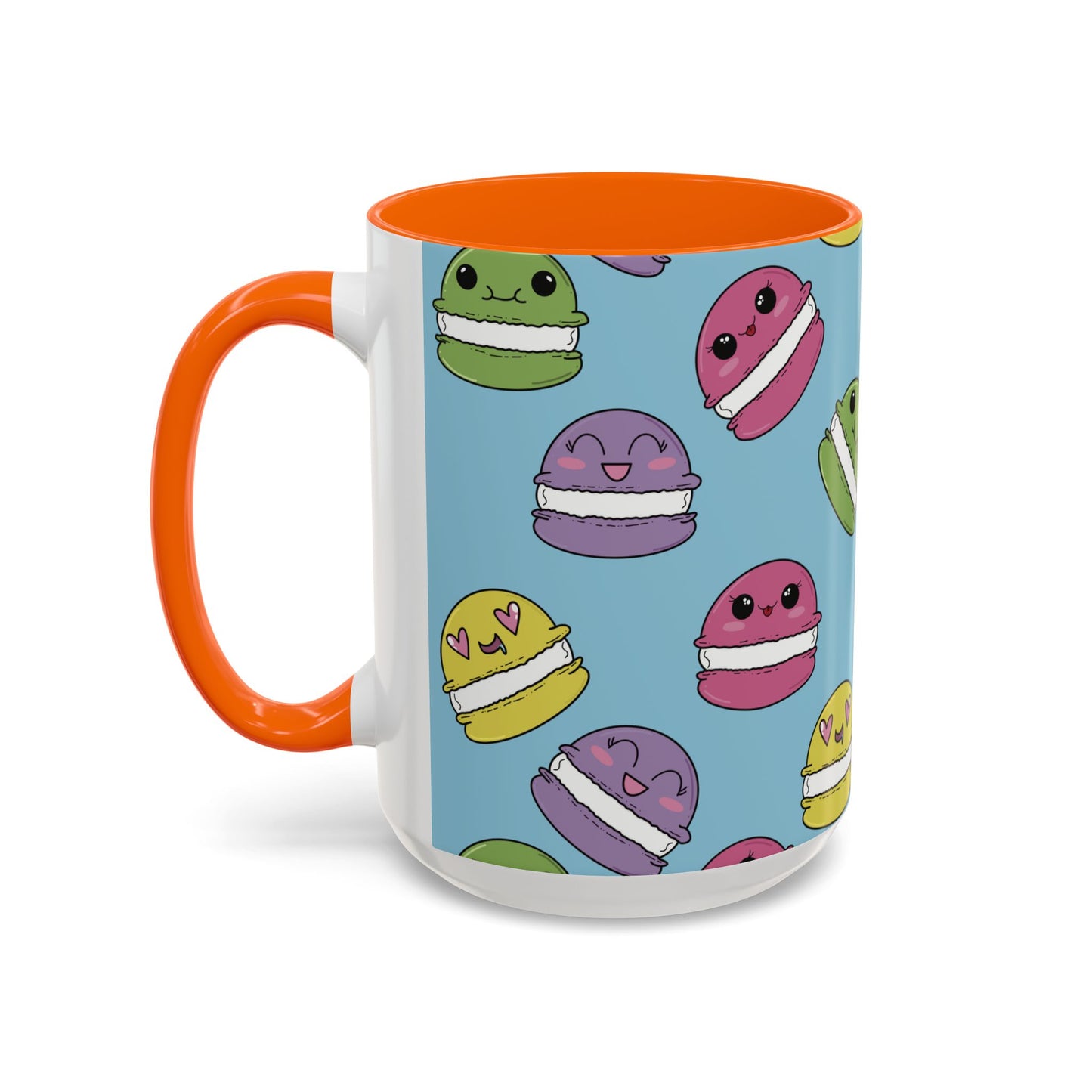 Macaron Pattern Ceramic Mug