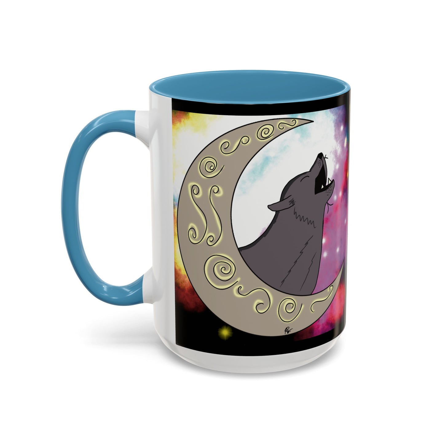 Moon Drop Logo- Nebula Ceramic Mug