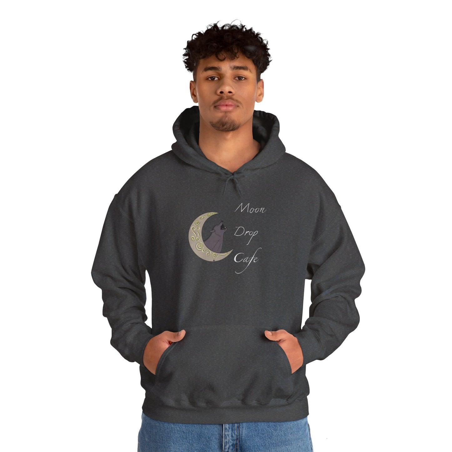 Moon Drop Cafe Hooded Sweatshirt