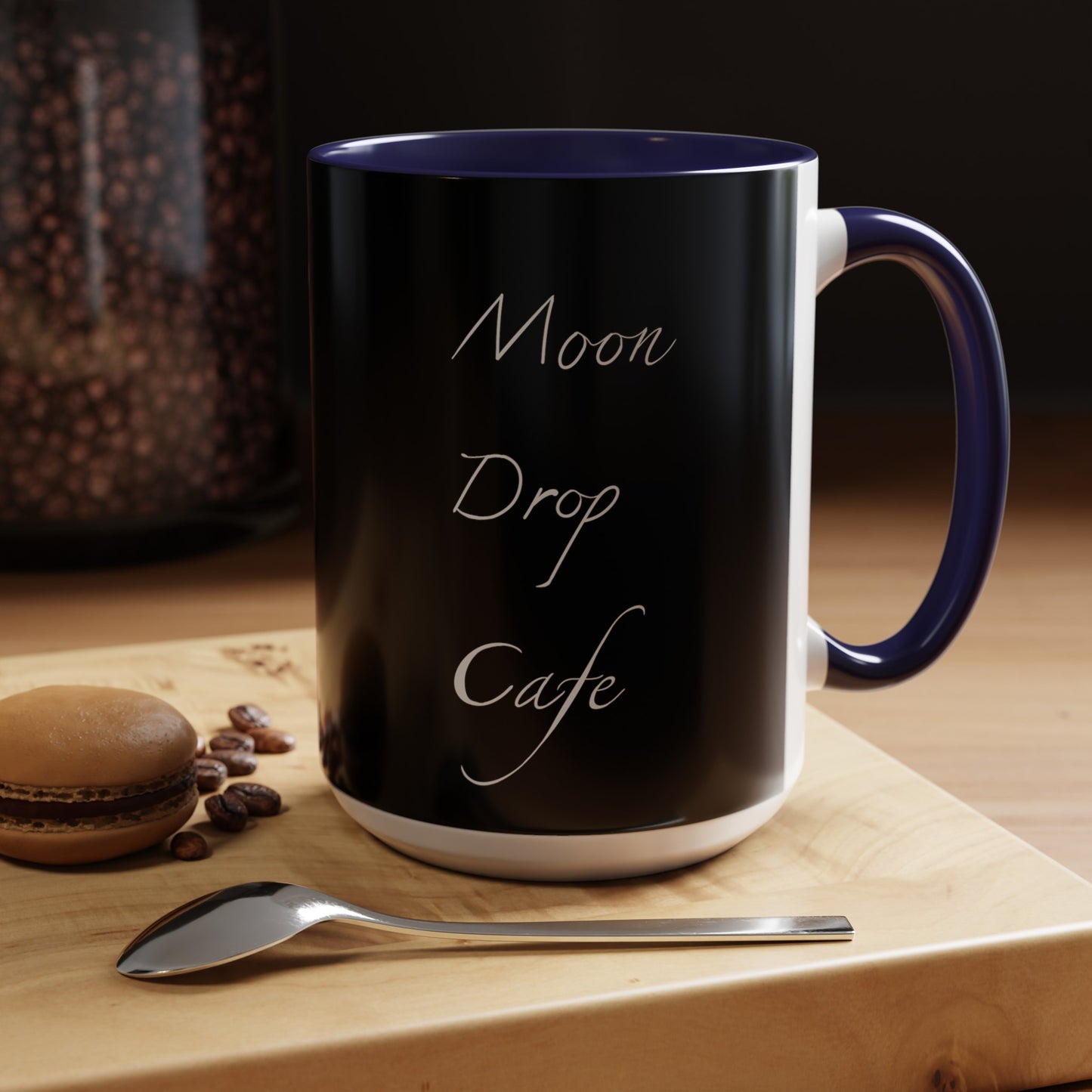 Moon Drop Logo- Nebula Ceramic Mug