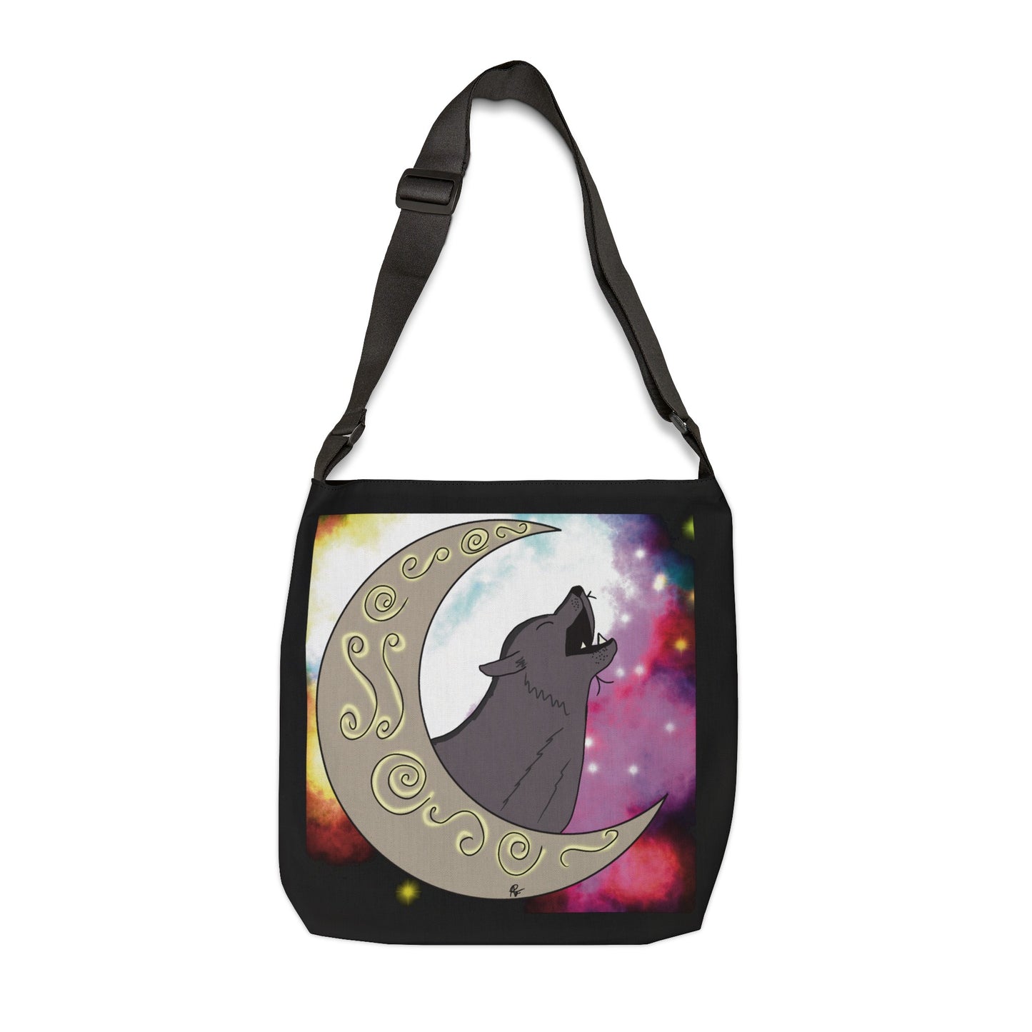 Moon Drop Cafe Adjustable Tote Bag