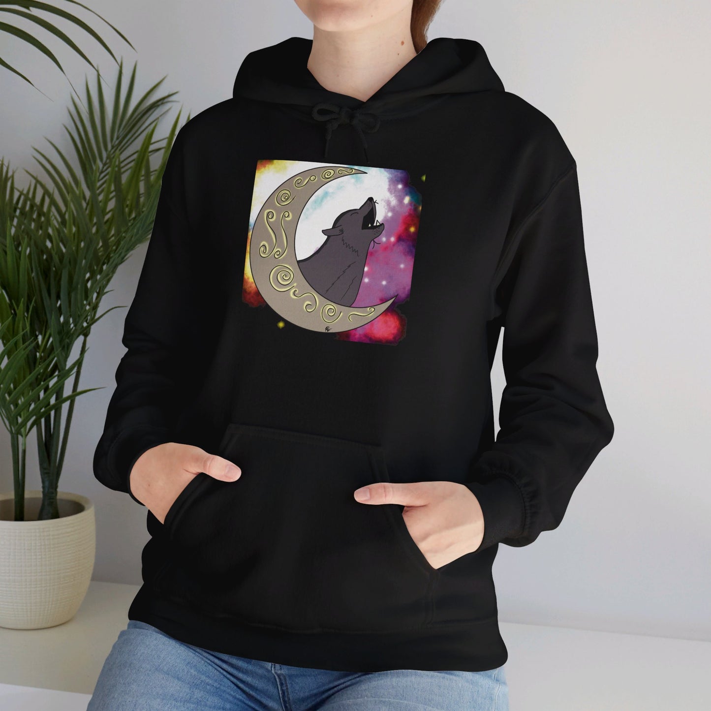 Moon Drop Cafe Hooded Sweatshirt - Nebula