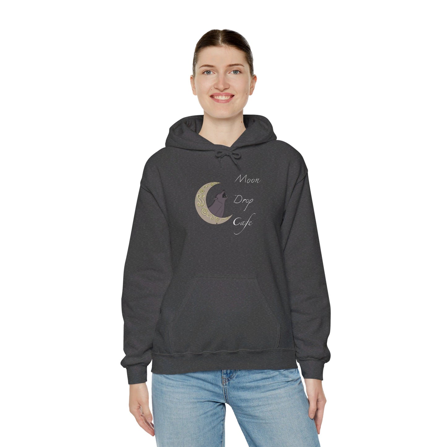 Moon Drop Cafe Hooded Sweatshirt