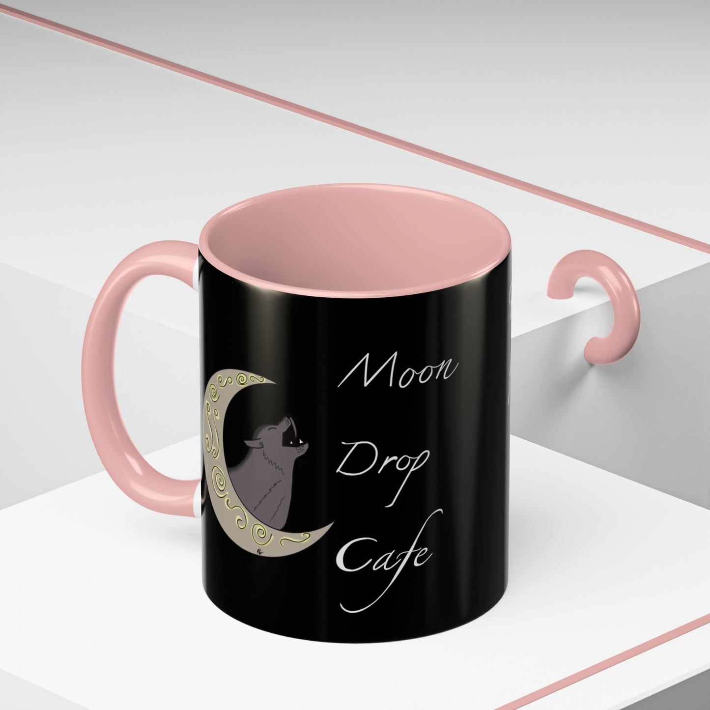 Moon Drop Logo Ceramic Mug
