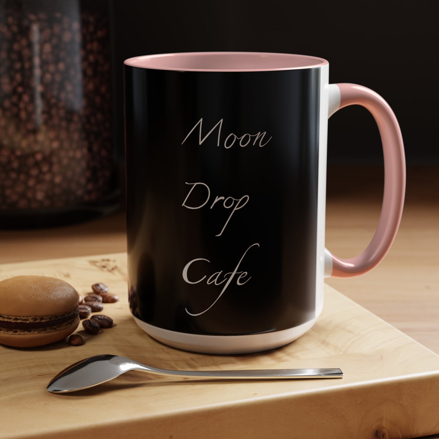 Moon Drop Logo- Nebula Ceramic Mug