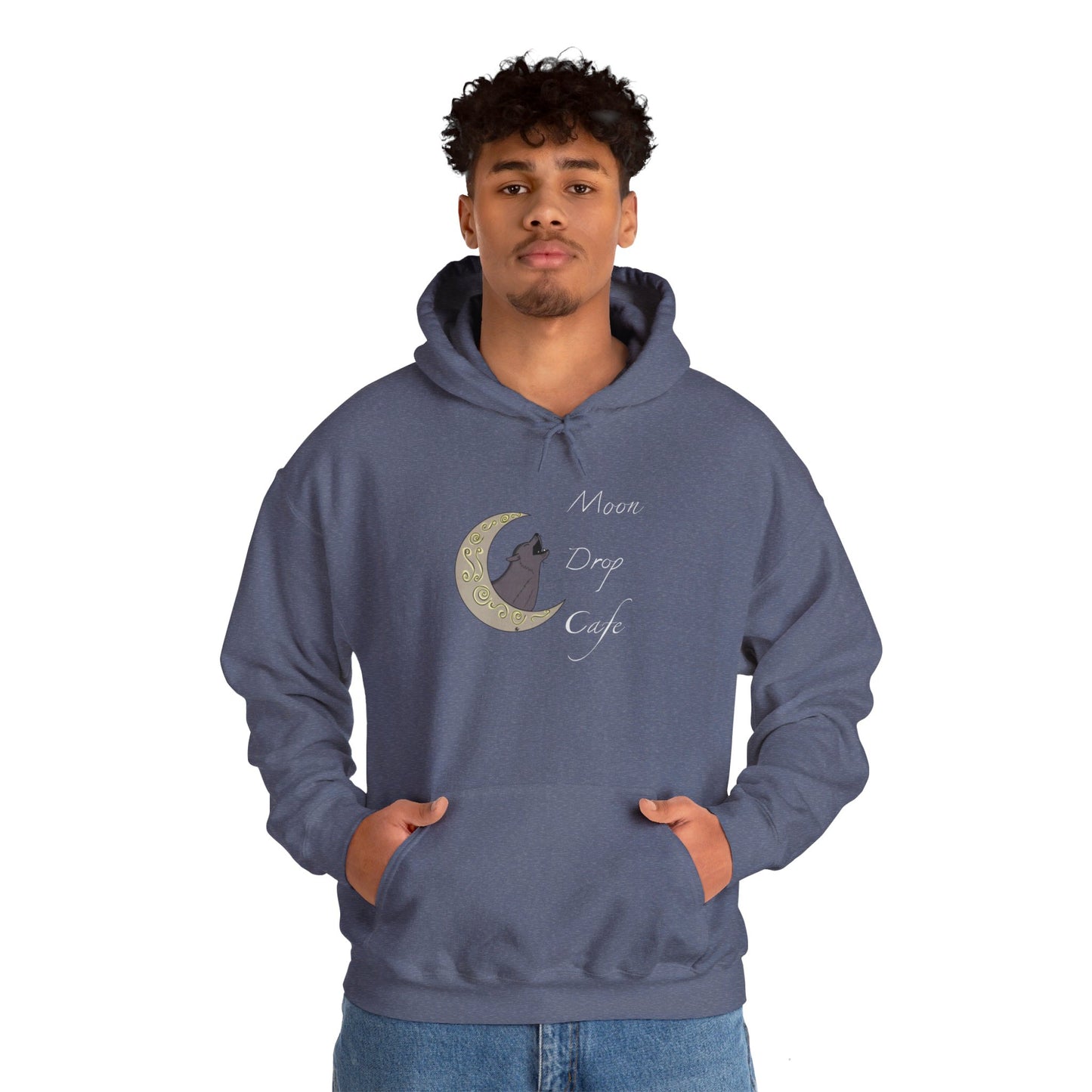 Moon Drop Cafe Hooded Sweatshirt