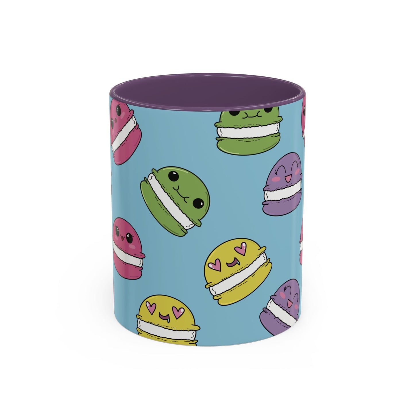 Macaron Pattern Ceramic Mug