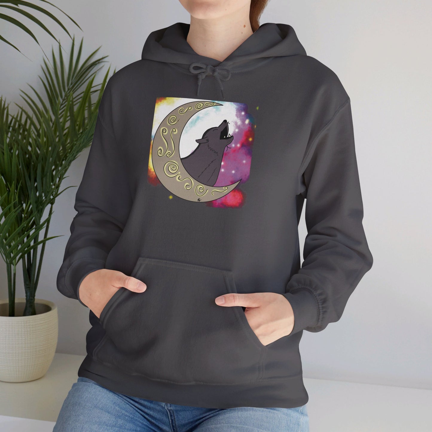 Moon Drop Cafe Hooded Sweatshirt - Nebula