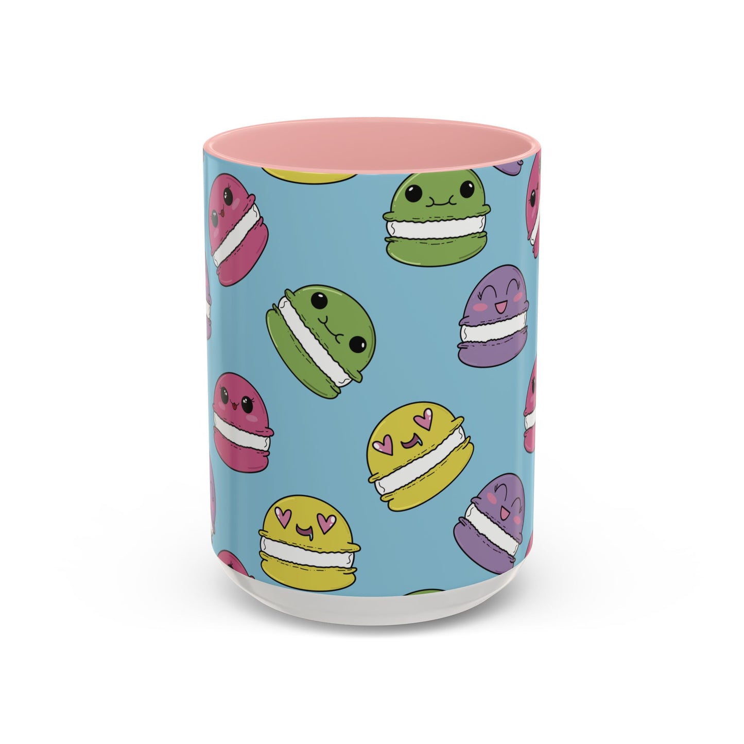 Macaron Pattern Ceramic Mug