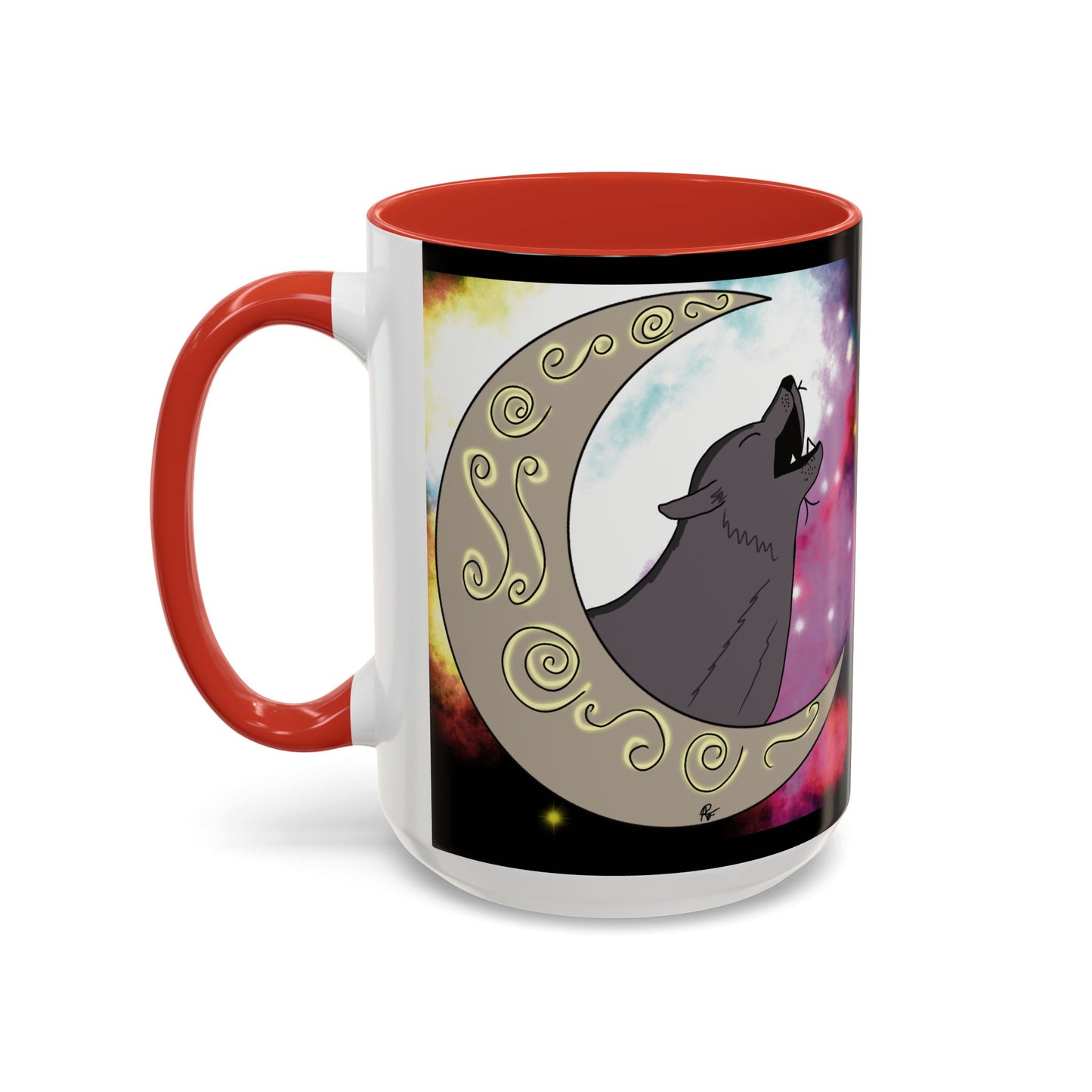Moon Drop Logo- Nebula Ceramic Mug