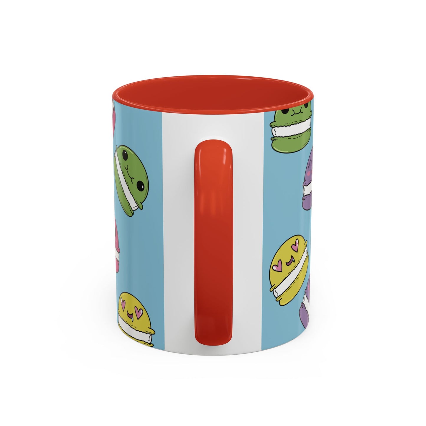 Macaron Pattern Ceramic Mug