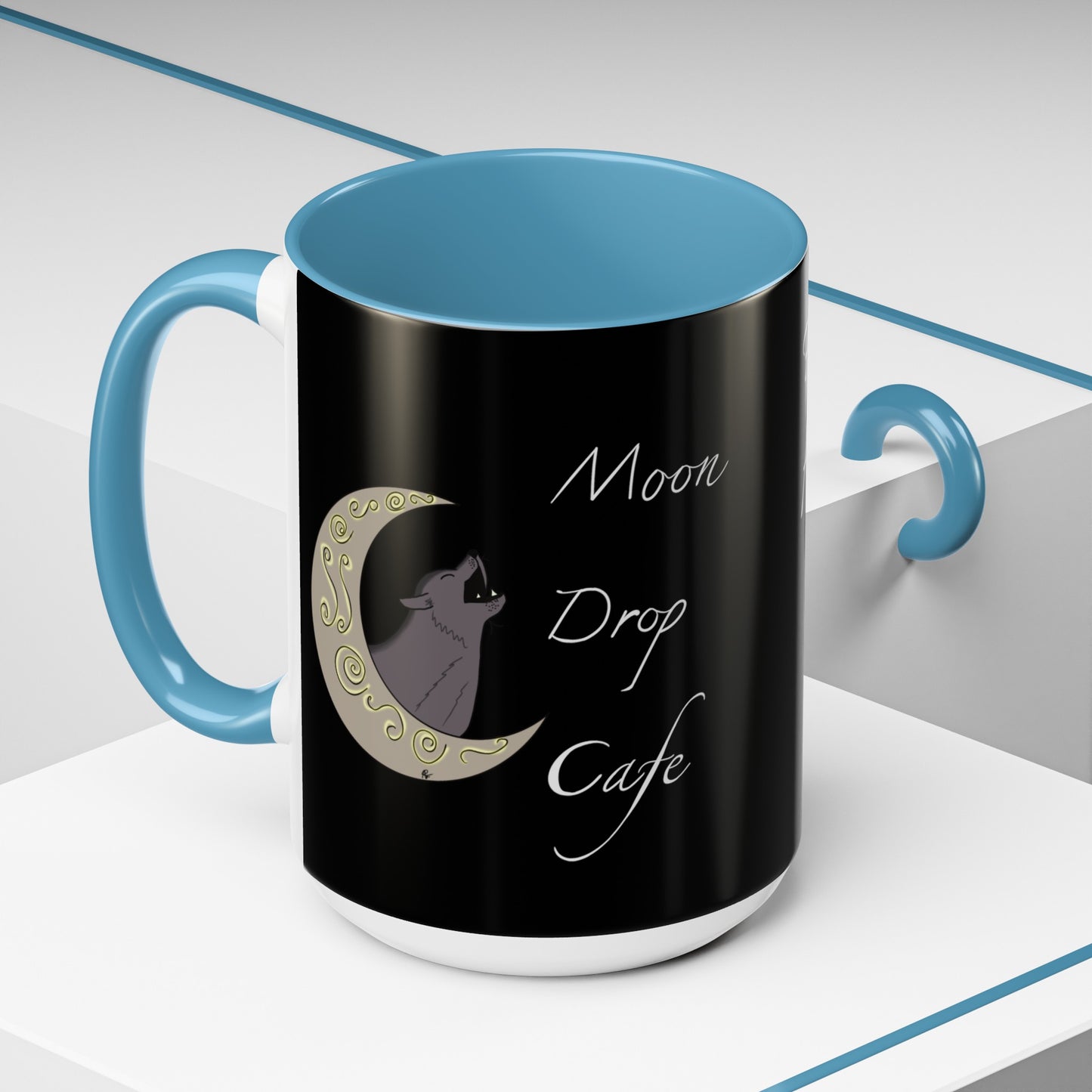 Moon Drop Logo Ceramic Mug