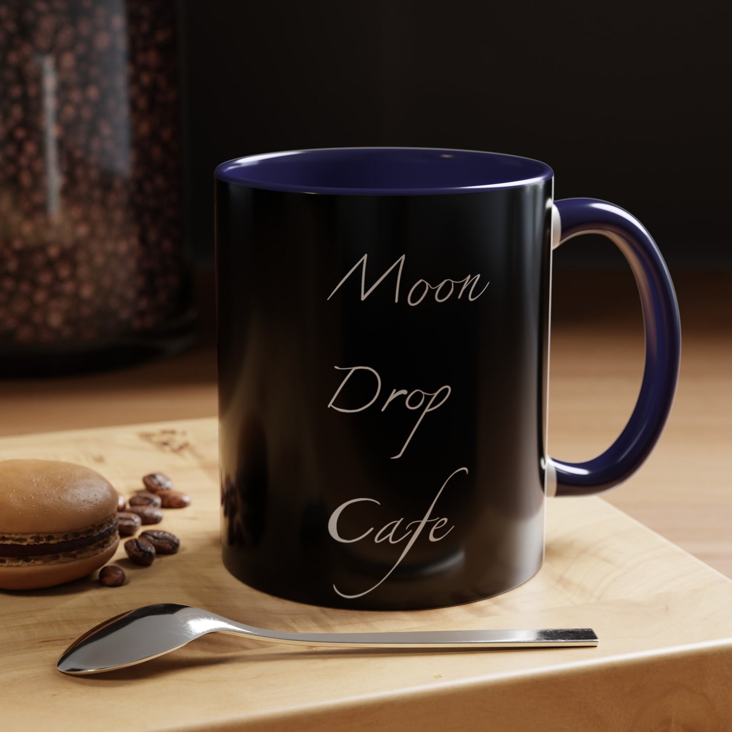 Moon Drop Logo- Nebula Ceramic Mug