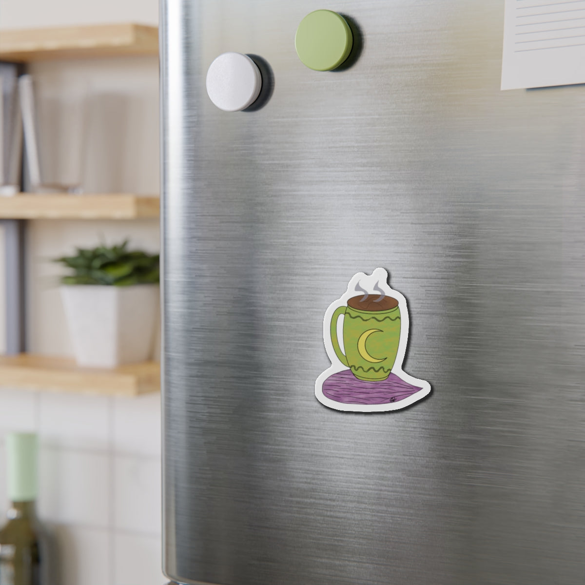 Moon Drop Alternate Logo Magnet