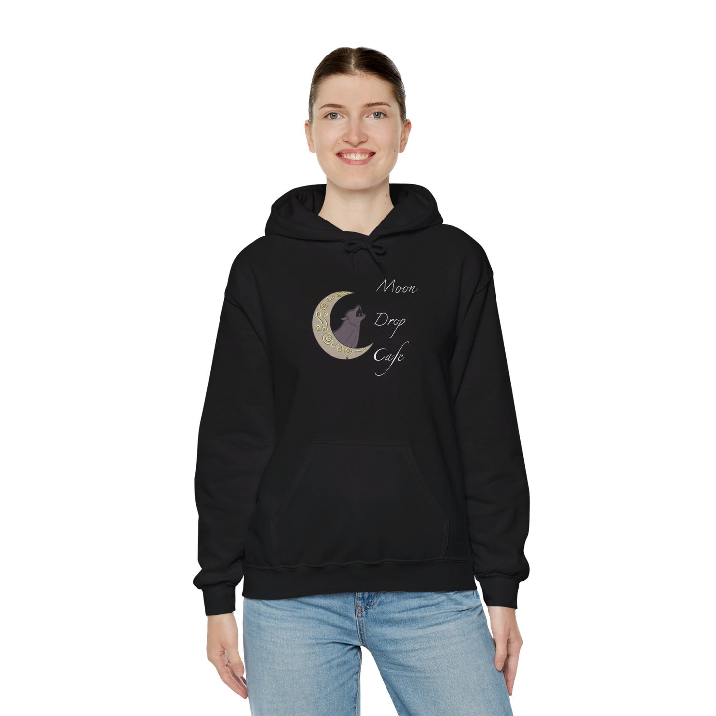 Moon Drop Cafe Hooded Sweatshirt