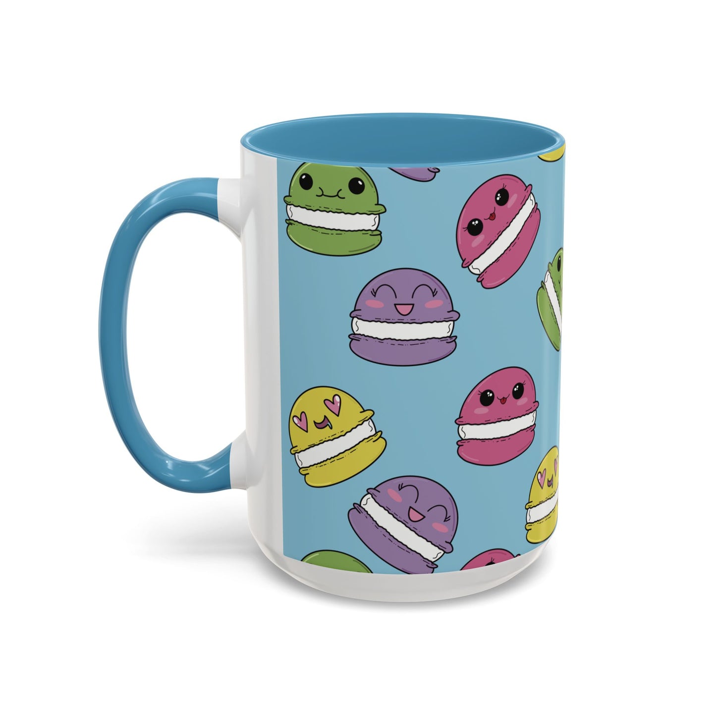 Macaron Pattern Ceramic Mug