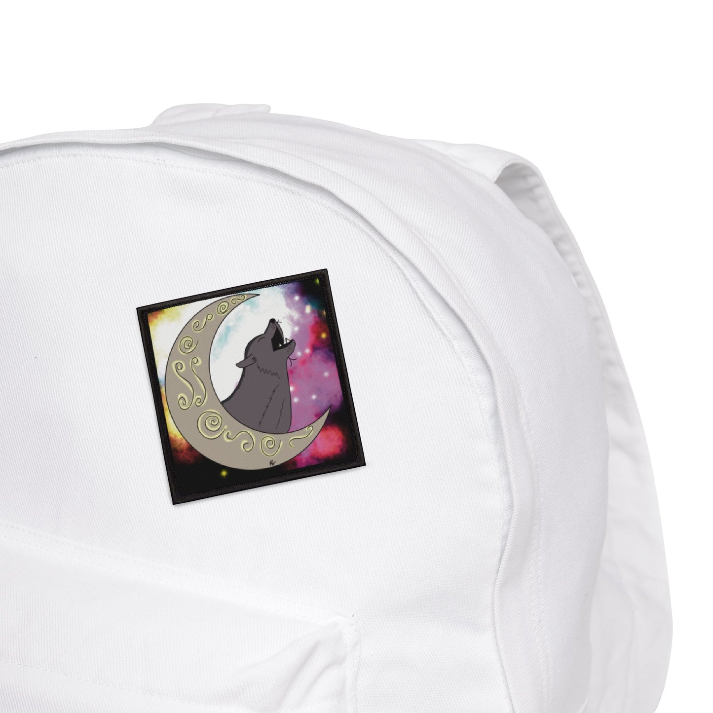 Moon Drop Iron-On Patch - Nebula