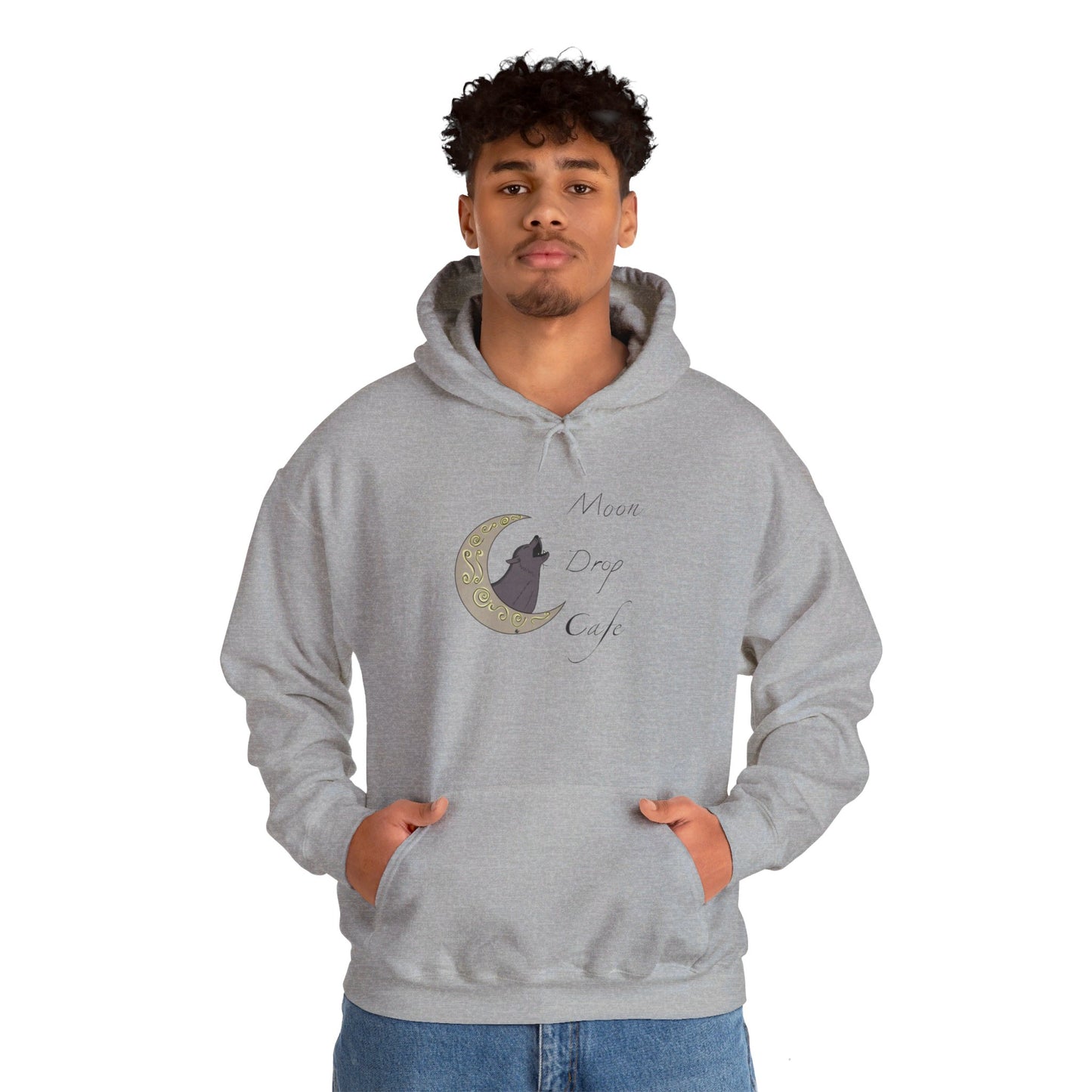 Moon Drop Cafe Hooded Sweatshirt
