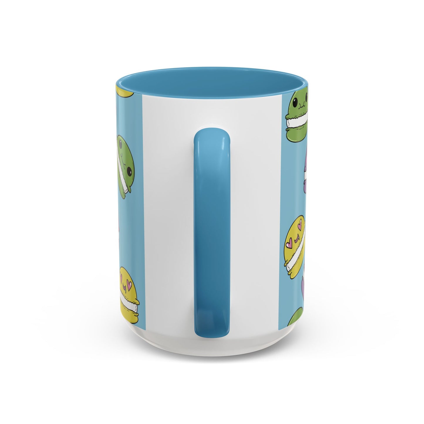 Macaron Pattern Ceramic Mug