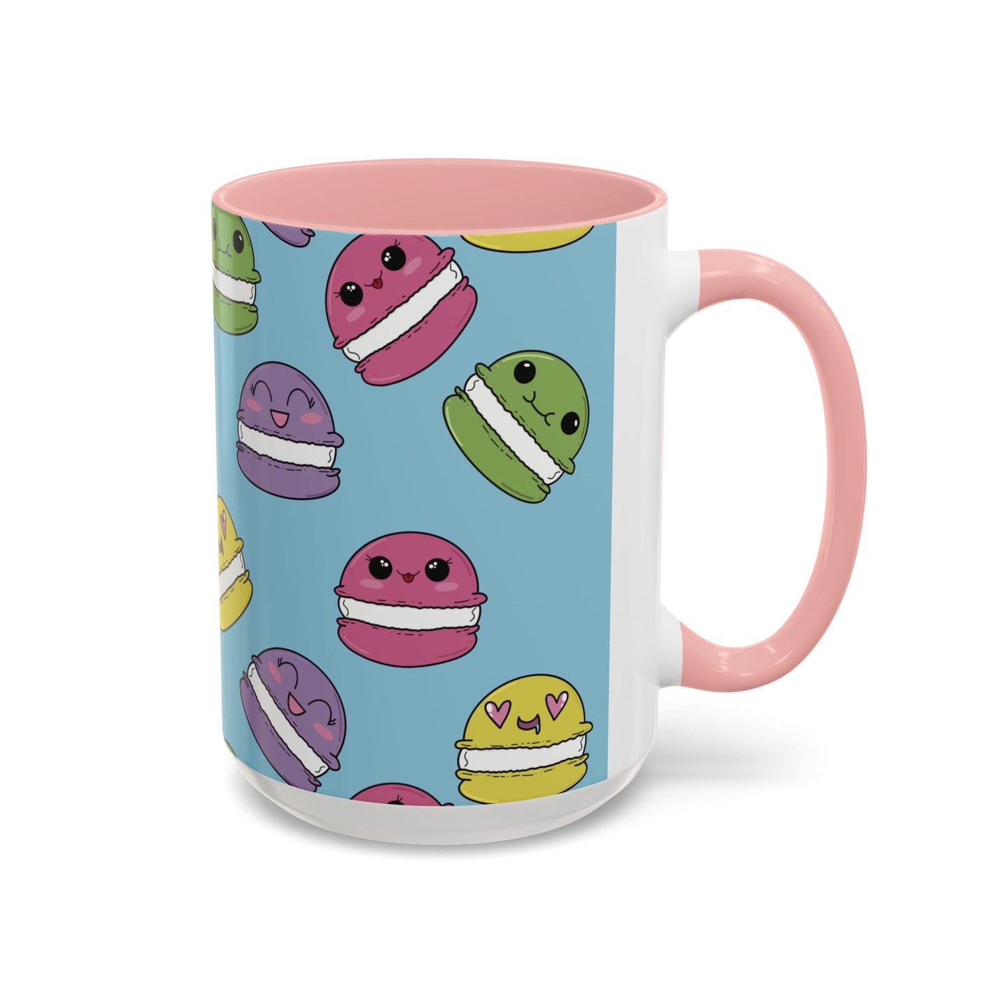 Macaron Pattern Ceramic Mug