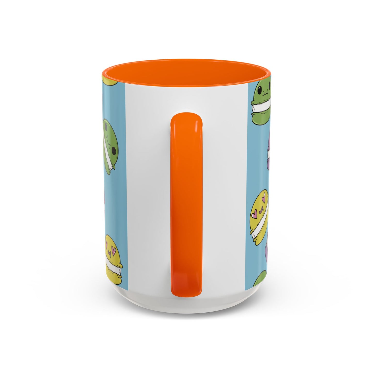 Macaron Pattern Ceramic Mug