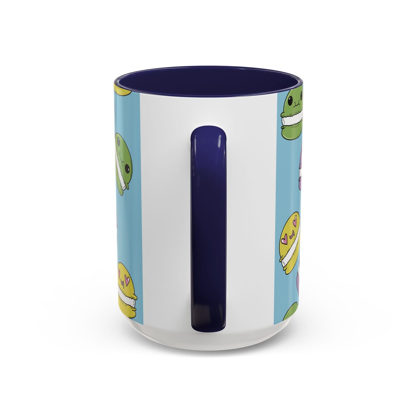 Macaron Pattern Ceramic Mug