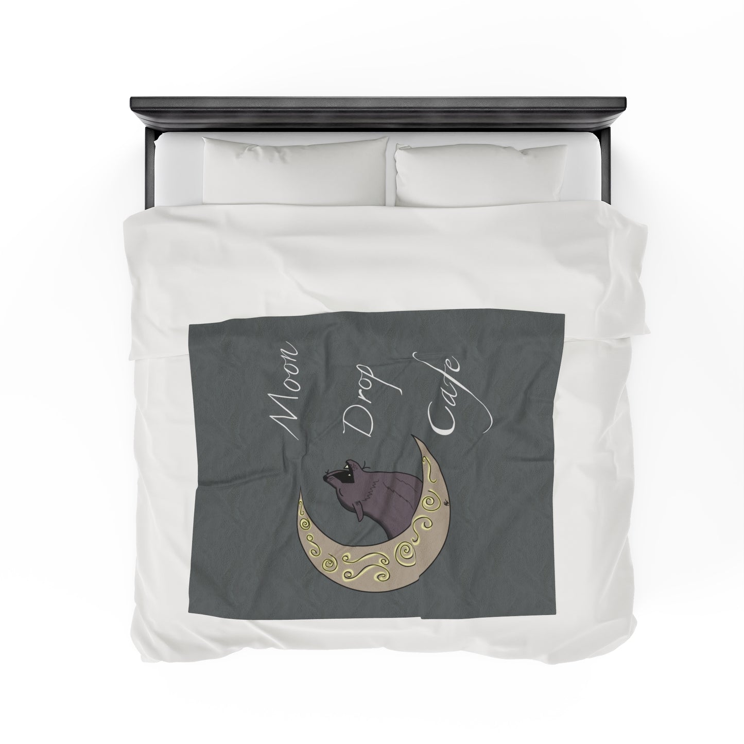 Moon Drop Cafe Blanket