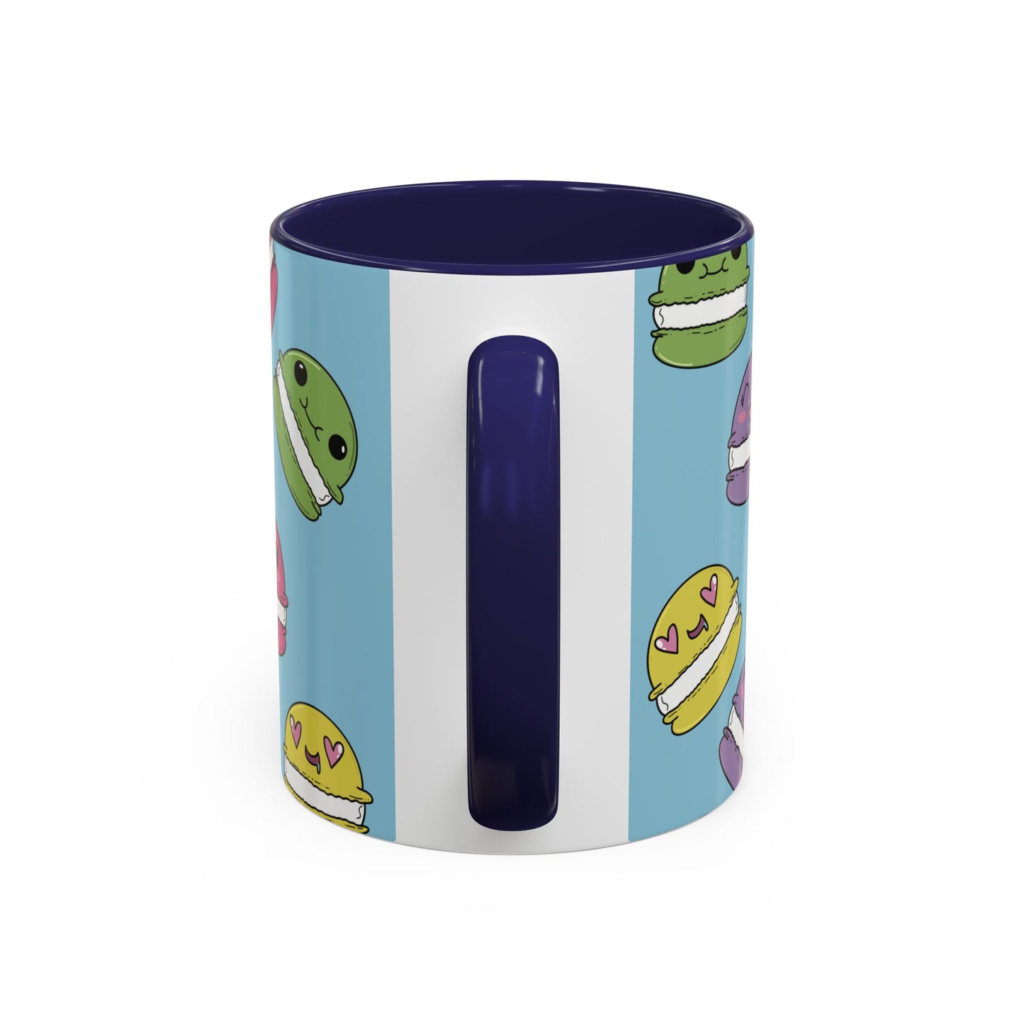 Macaron Pattern Ceramic Mug