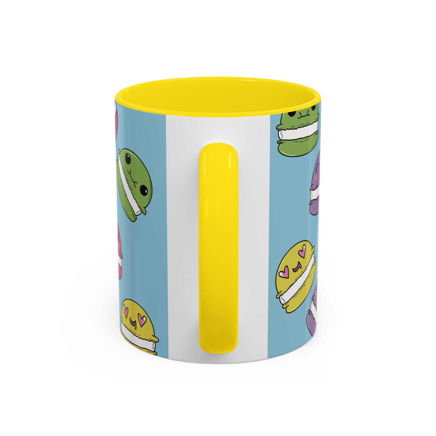 Macaron Pattern Ceramic Mug