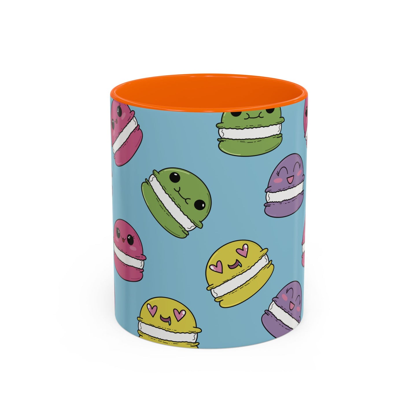 Macaron Pattern Ceramic Mug