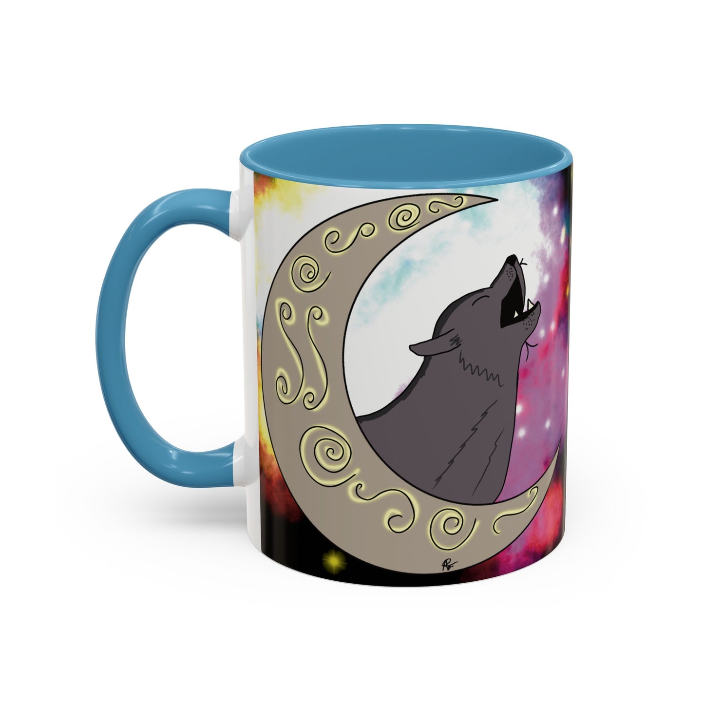 Moon Drop Logo- Nebula Ceramic Mug