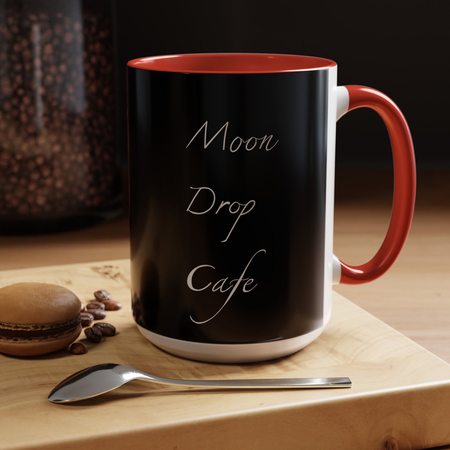 Moon Drop Logo- Nebula Ceramic Mug