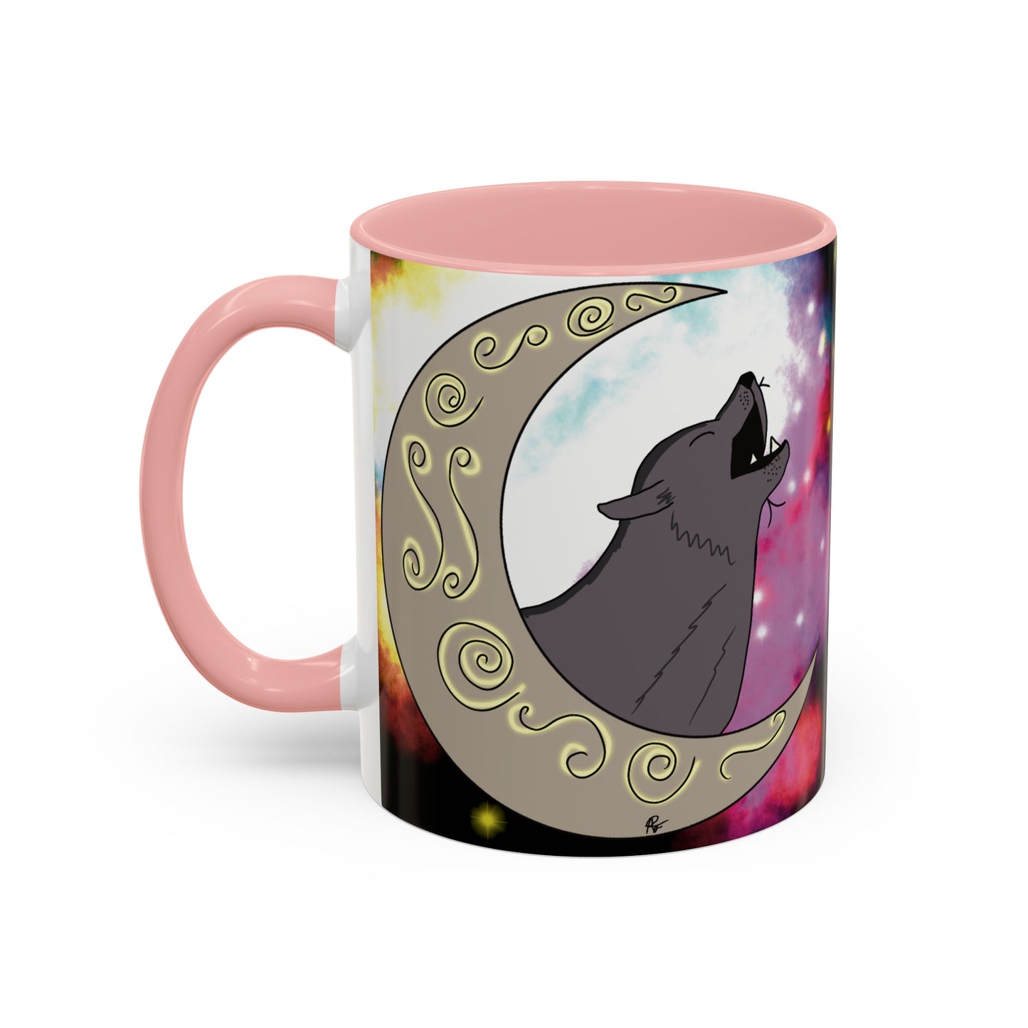 Moon Drop Logo- Nebula Ceramic Mug