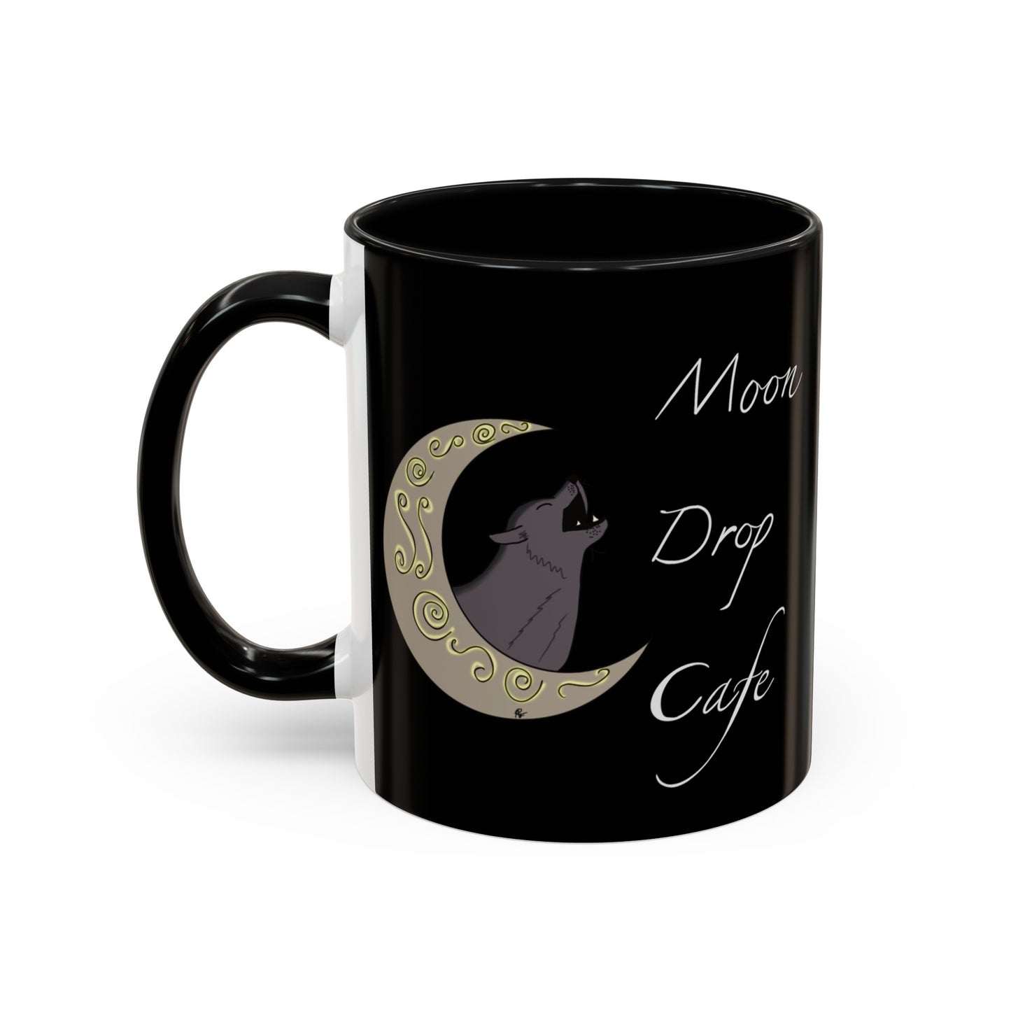 Moon Drop Logo Ceramic Mug