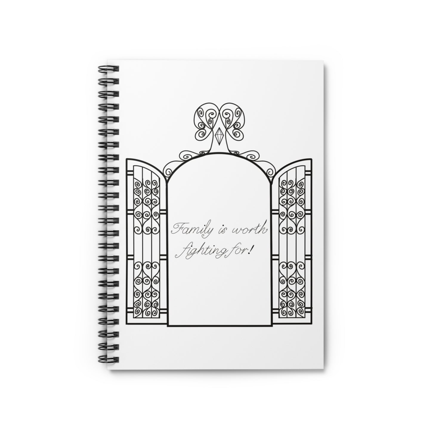 Family is Worth Fighting For Notebook