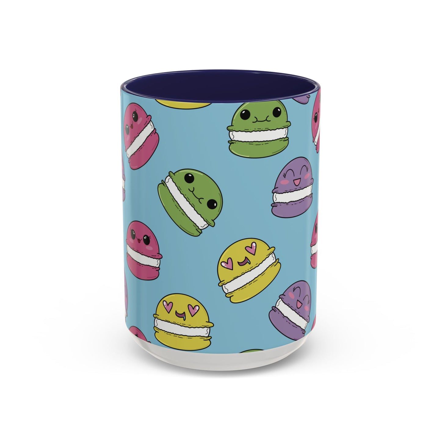 Macaron Pattern Ceramic Mug