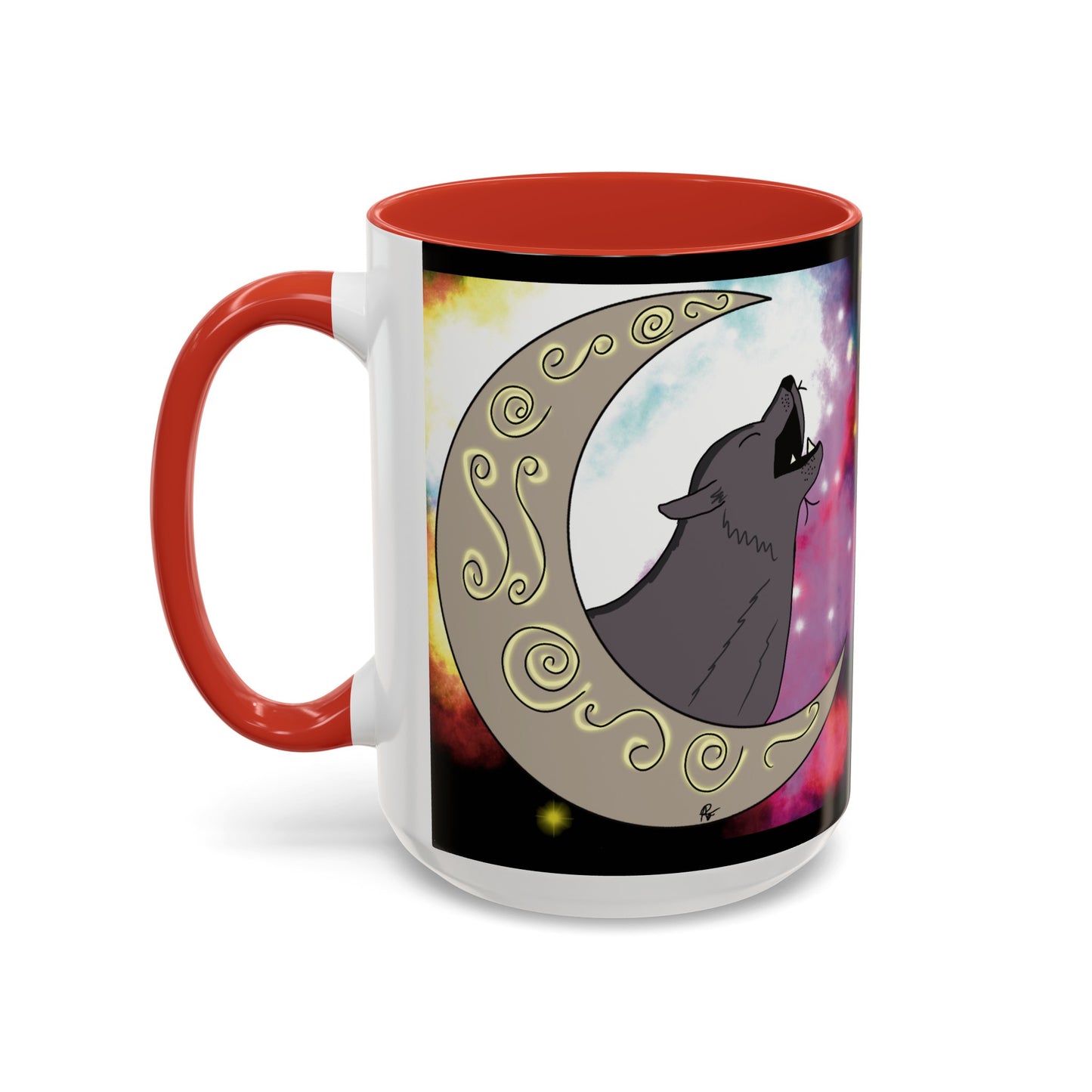 Moon Drop Logo- Nebula Ceramic Mug