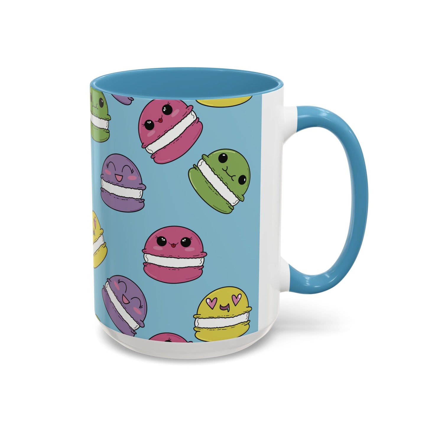 Macaron Pattern Ceramic Mug