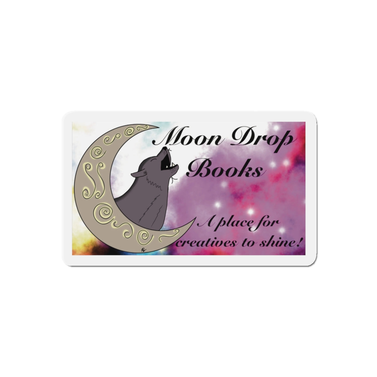 Moon Drop Books Magnet