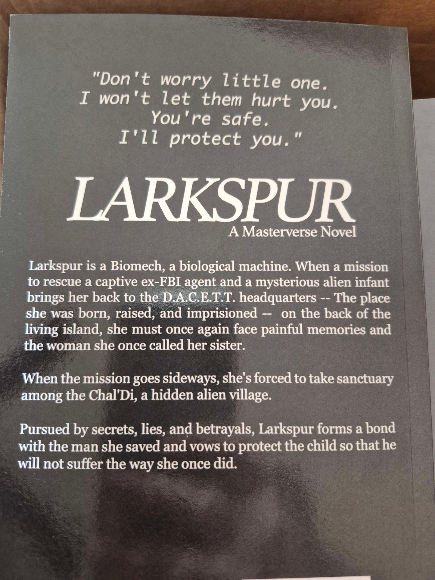 Larkspur - YA Sci-fi novel - By Angel LaPoint