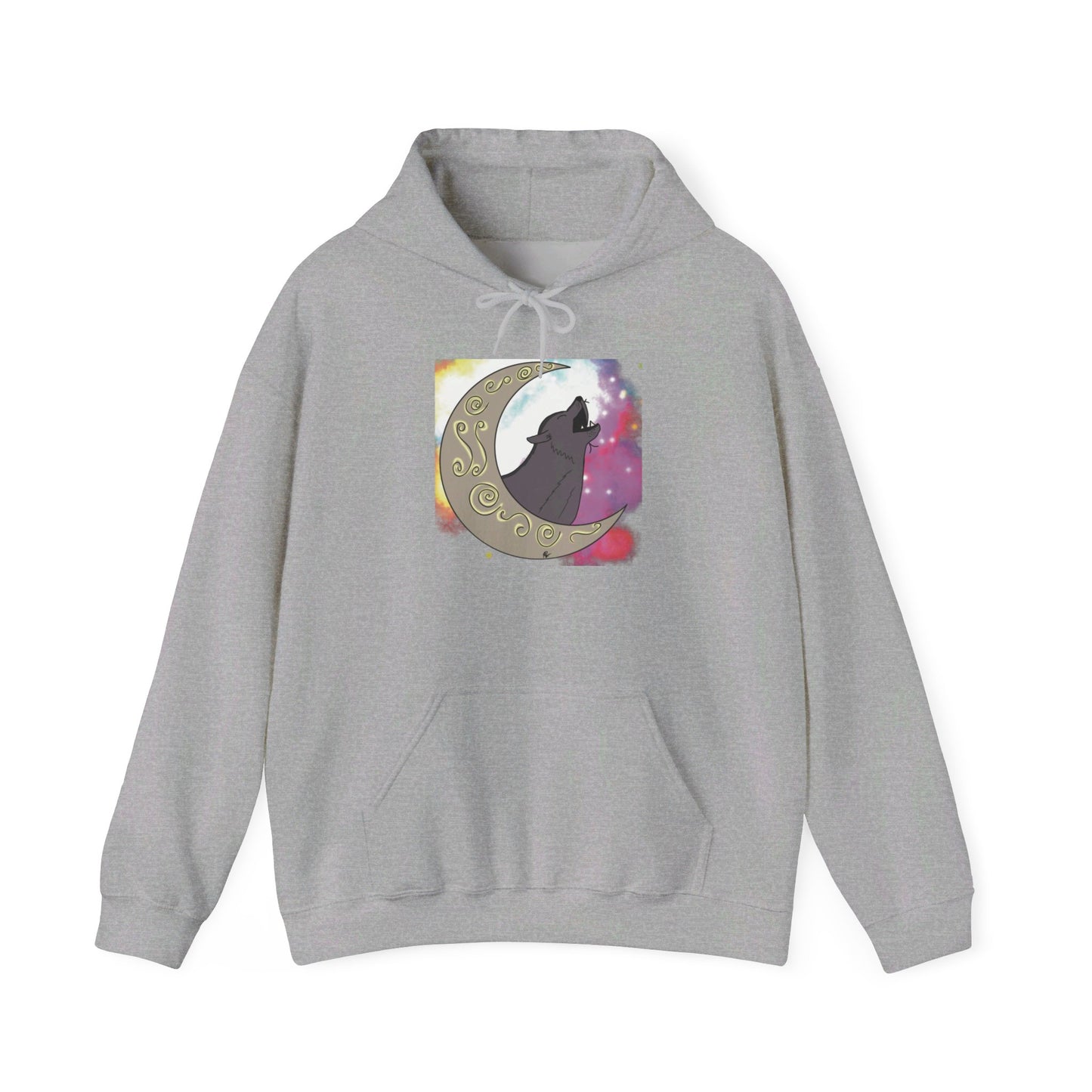 Moon Drop Cafe Hooded Sweatshirt - Nebula