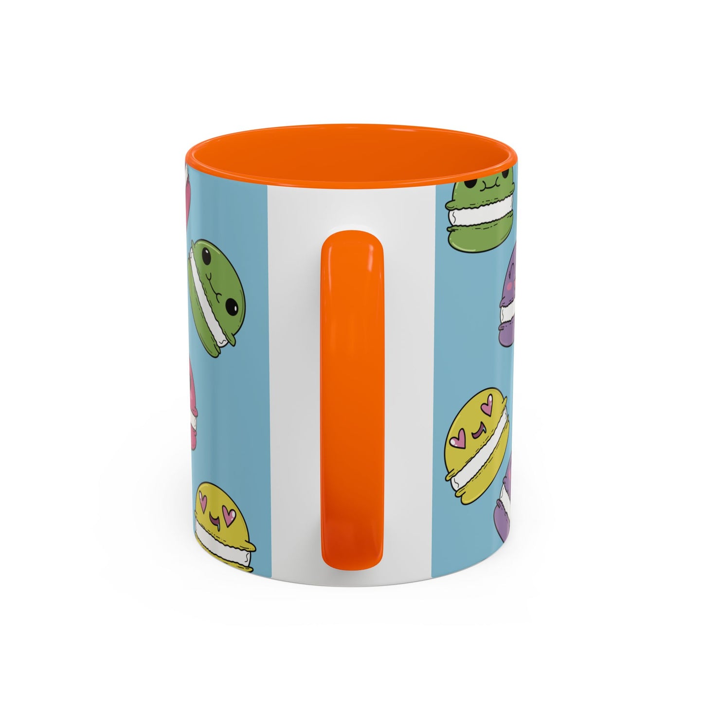 Macaron Pattern Ceramic Mug