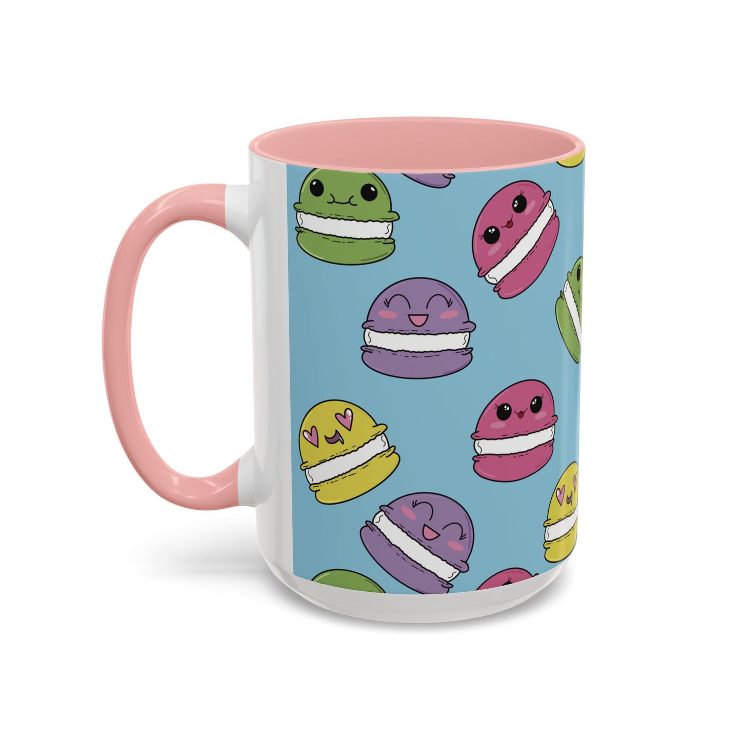 Macaron Pattern Ceramic Mug